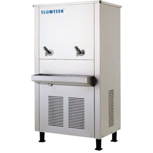FlowTech 2-tap stainless steel dispenser