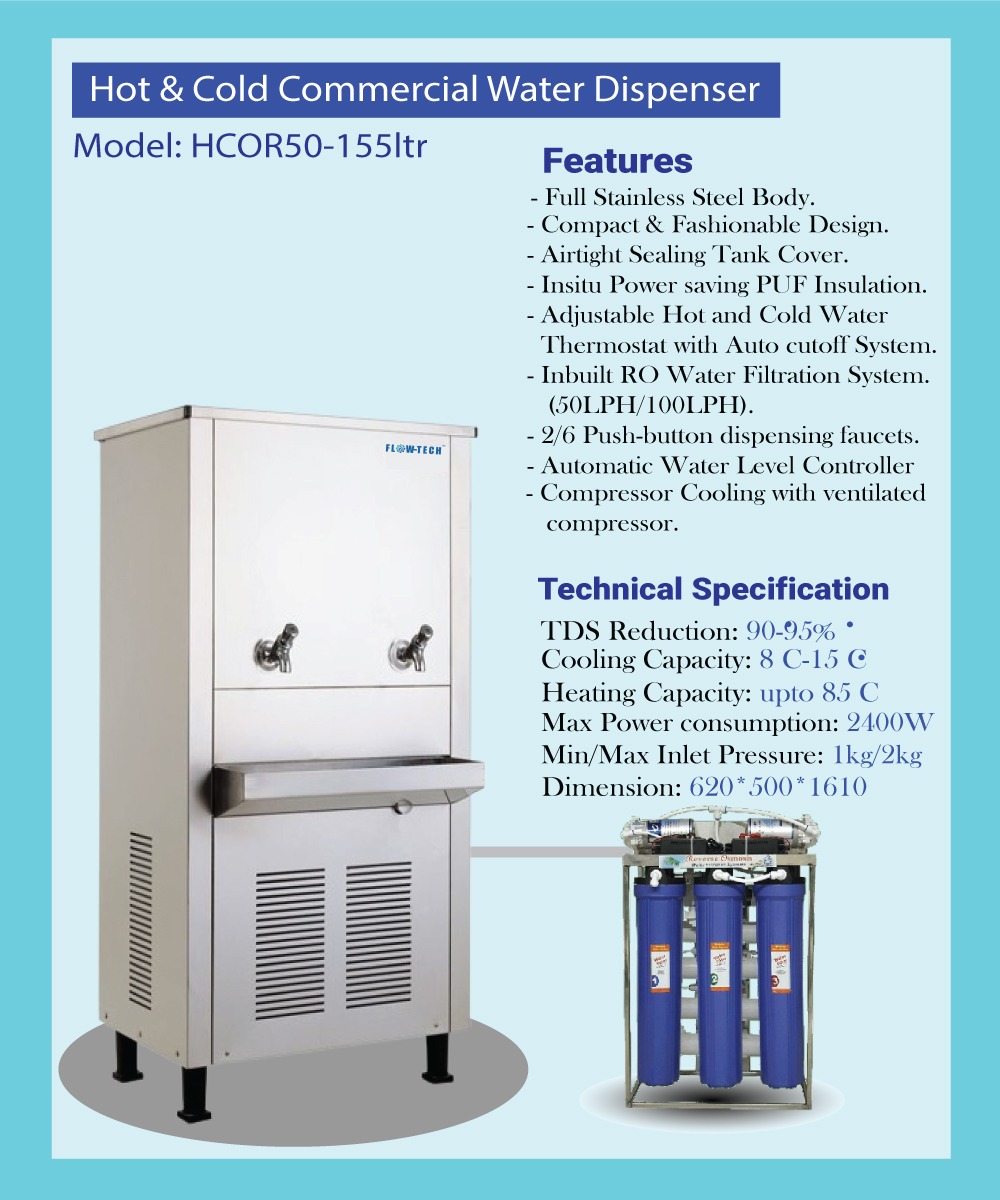 Hot & Cold Commercial Dispenser